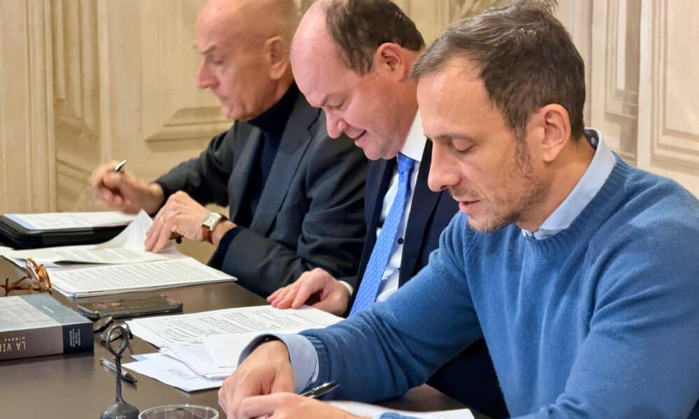 Il vicegovernatore Anzil assieme al governatore Fedriga - Sport inclusivo in FVG