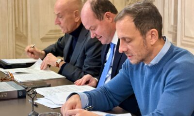 Il vicegovernatore Anzil assieme al governatore Fedriga - Sport inclusivo in FVG