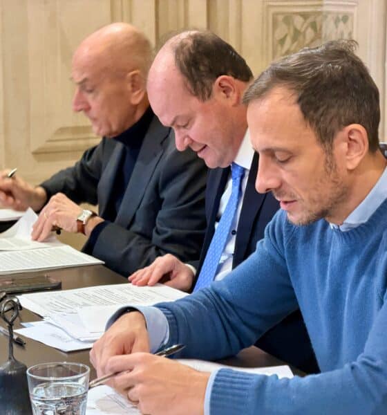 Il vicegovernatore Anzil assieme al governatore Fedriga - Sport inclusivo in FVG