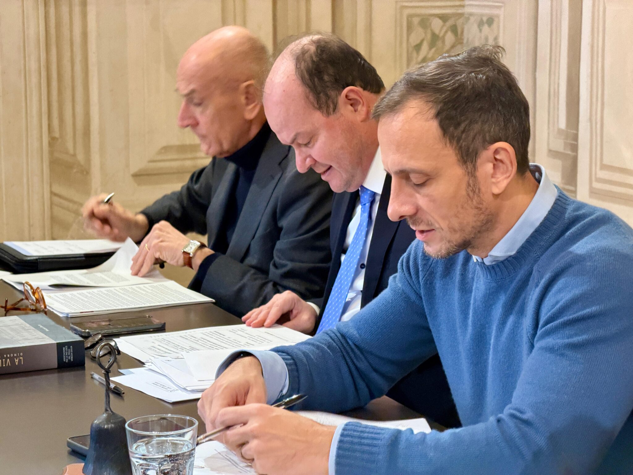 Il vicegovernatore Anzil assieme al governatore Fedriga - Sport inclusivo in FVG