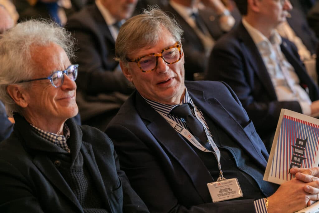 Da Pozzo e Rampini durante la scorsa edizione di Odff