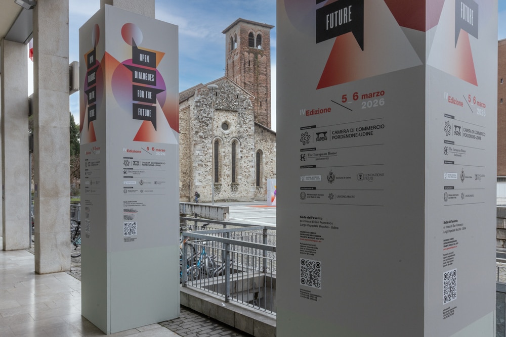 Alcune delle installazioni di Open Dialogues for the Future