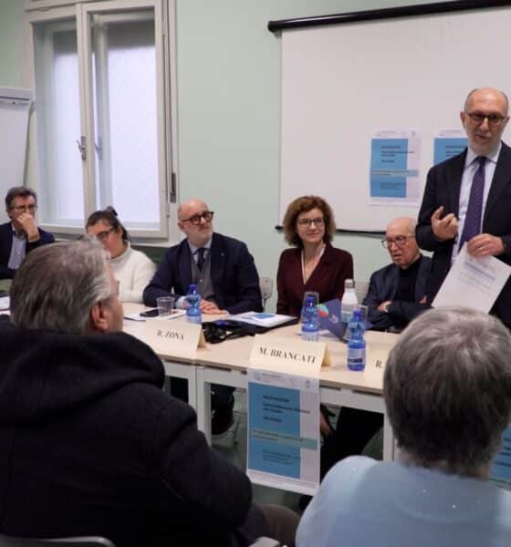 L'assessore Riccardi all'inaugurazione del Crid di Gorizia
