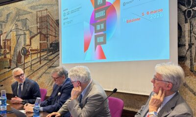 L'assessore regionale alle Attività produttive Sergio Emidio Bini all'anteprima della quarta edizione di Open Dialogues for the Future