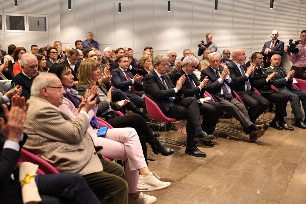 Il pubblico alla presentazione