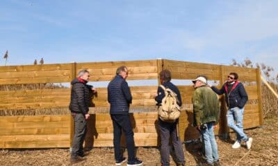 Il sopralluogo dell'assessore Scoccimarro nell'area dove è stato sviluppato il progetto Fossa Vecia - Premio FVGreen