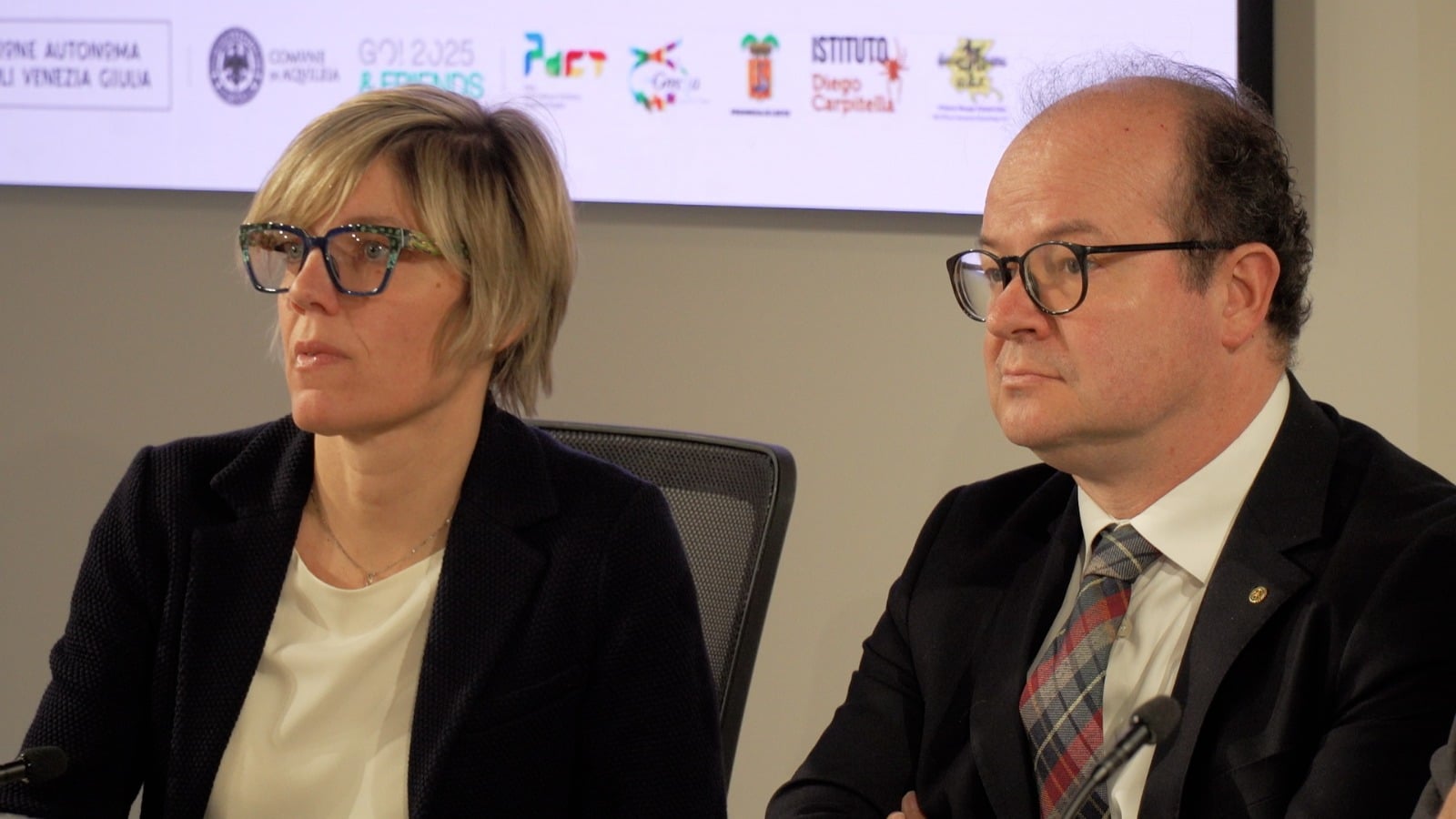 L'assessore Barbara Zilli e il vicegovernatore Anzil - rapporti tra FVG e Puglia