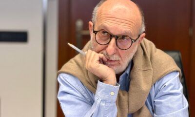 L'assessore Riccardi durante la riunione di Giunta