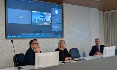 L'assessore regionale Cristina Amirante durante il suo intervento al convegno dell'Ance a Udine