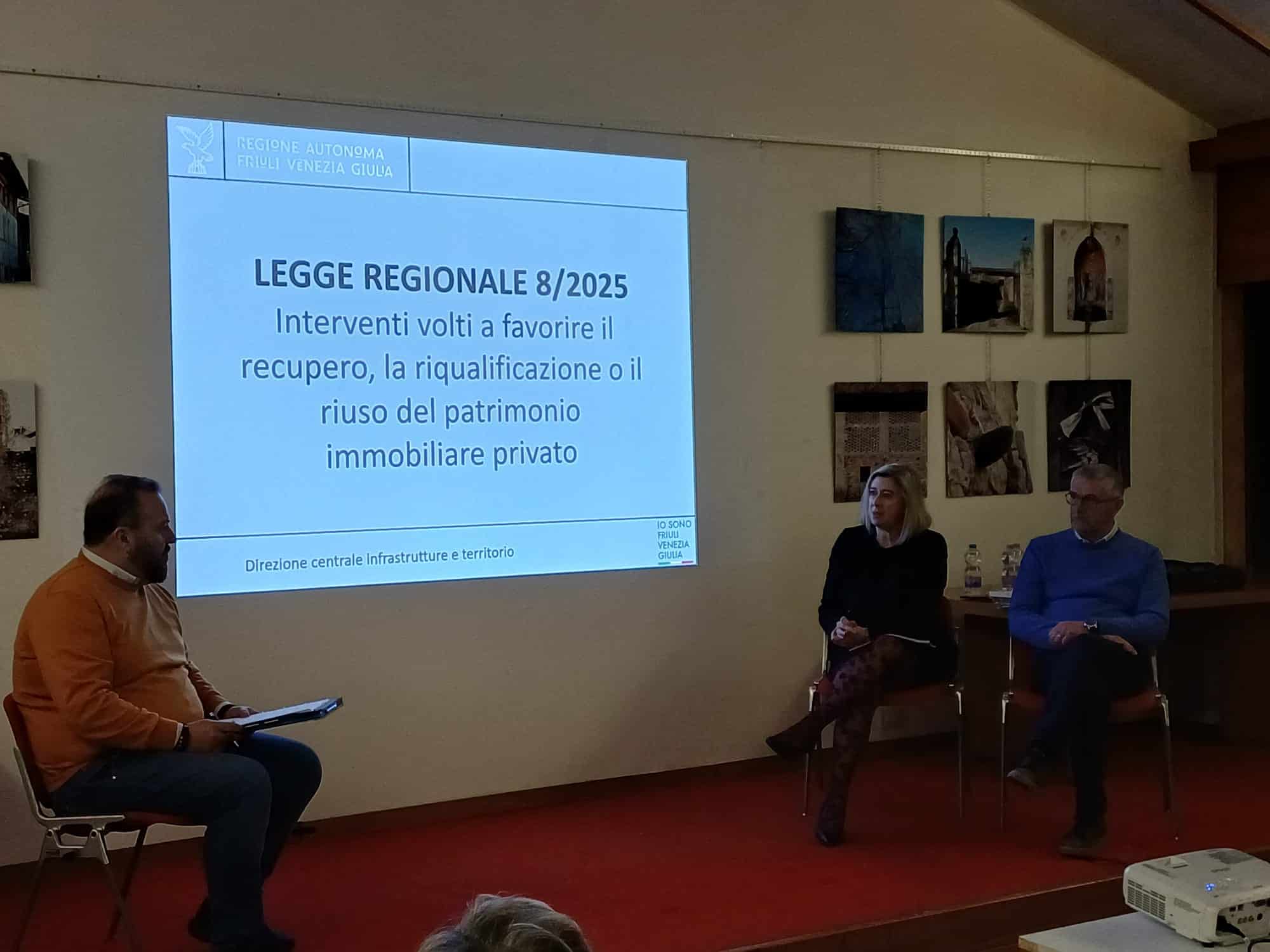 L'intervento dell'assessore regionale Cristina Amirante all'inconto di Dignano - Rigenerazione urbana