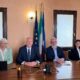 I relatori alla presentazione della piattaforma