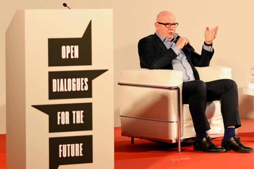 Gerard Baker durante il suo intervento