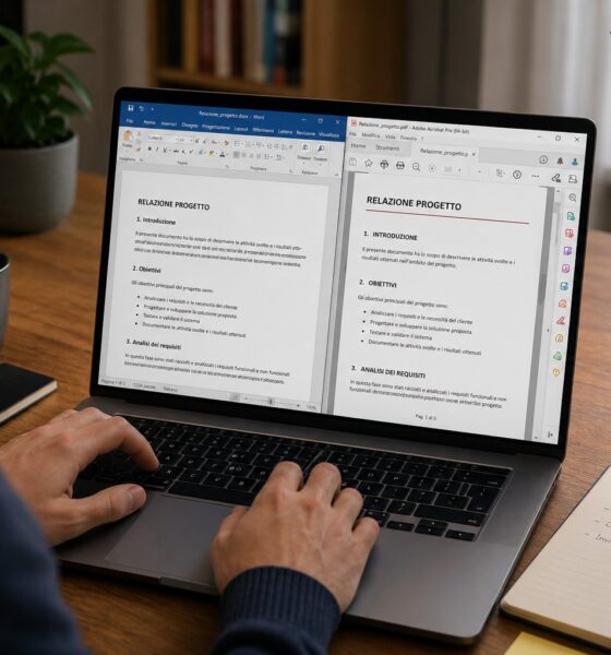 Conversione word e pdf