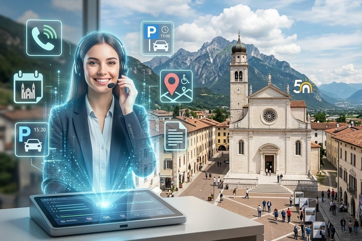 Giulia, assistente vocale virtuale a Gemona del Friuli