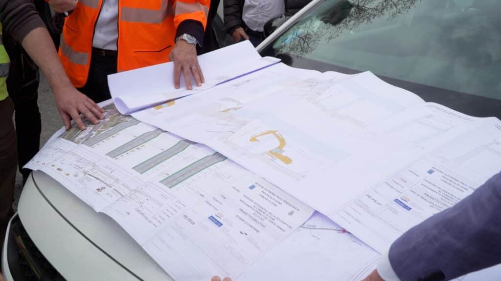 Gli elaborati tecnici dei lavori che riguarderanno l'intervento illustrato a Udine