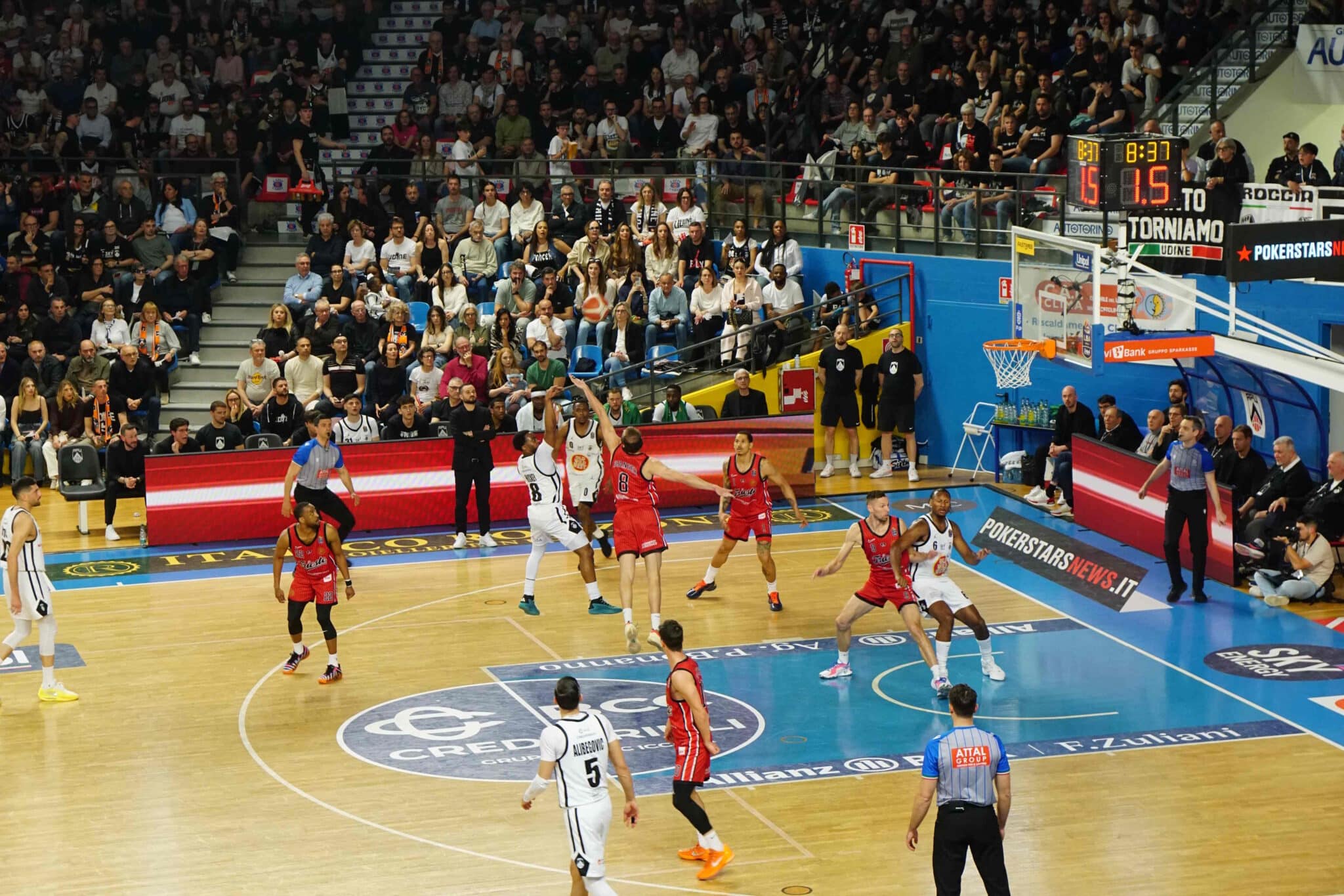 Hickey al tiro contro Trieste