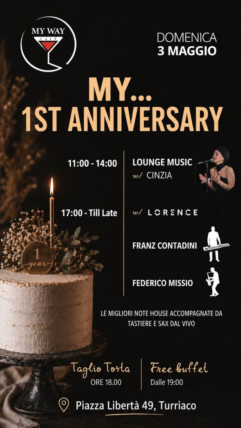 Un anno di My Way: il cuore pulsante di Turriaco fa festa