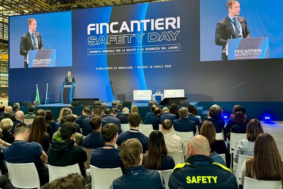 Il governatore Fedriga durante il suo intervento