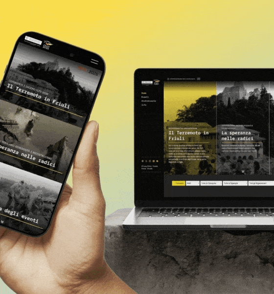 Il sito dedicato al 50esimo anniversario del terremoto del Friuli