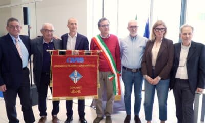La presentazione dello stendardo della nuona sezione Avis di Udine, alla presenza dell'assessore regionale alla Salute Riccardo Riccardi