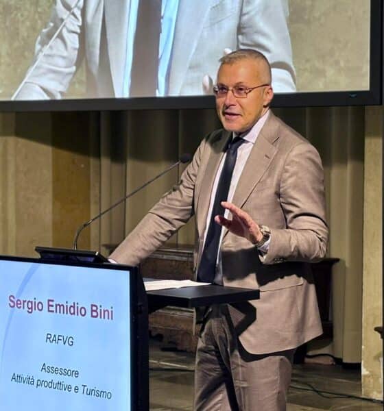 L'assessore regionale alle Attività produttive e Turismo, Sergio Emidio Bini