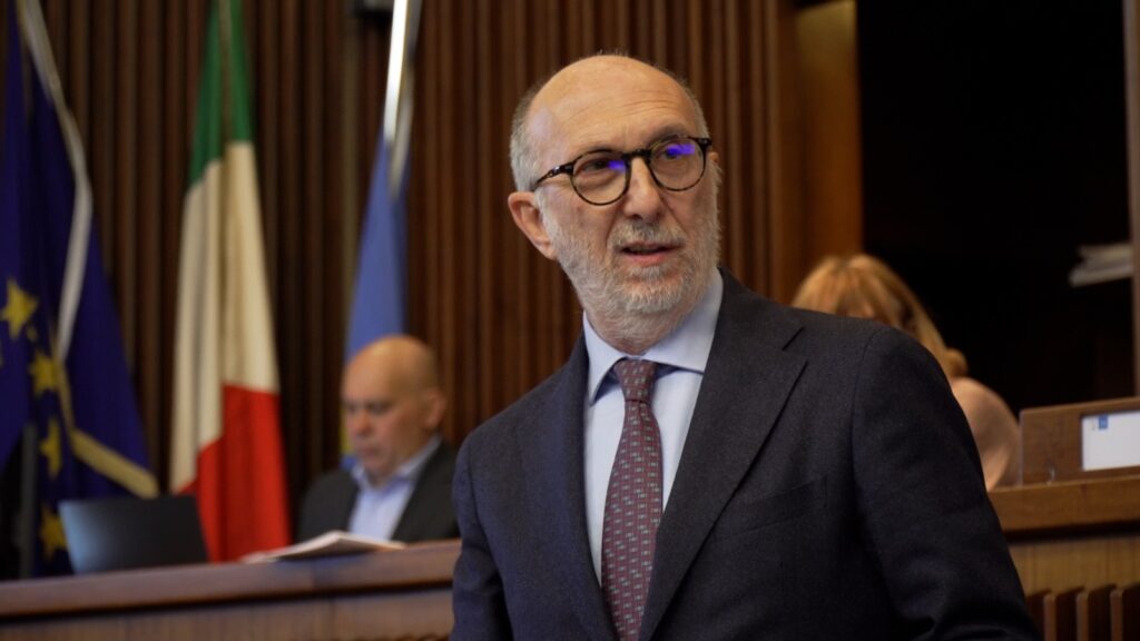 L'assessore regionale con delega alla Protezione civile Riccardo Riccardi