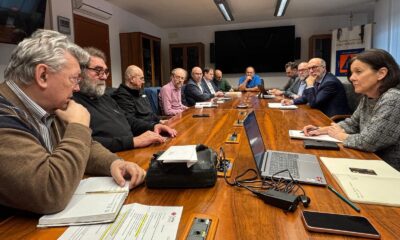 L'incontro a Palmanova con i vertici delle Caritas del Fvg e il presidente della Fondazione Esodo, don Enrico Pajarin