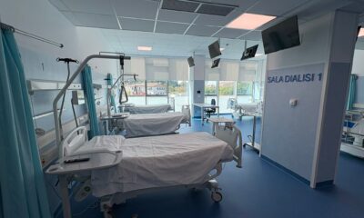 L'interno del centro dialisi a Cividale del Friuli