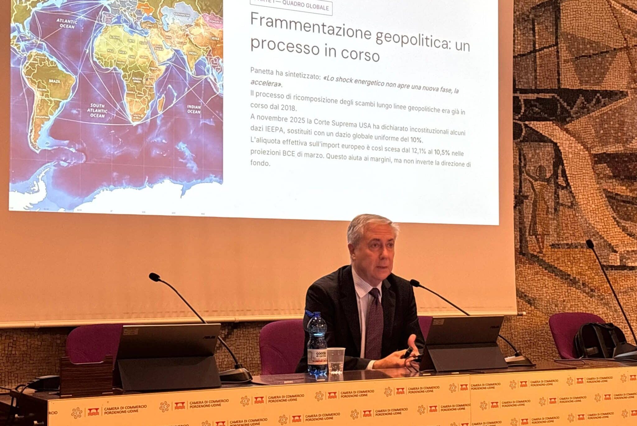 Marco Martella nel corso del seminario