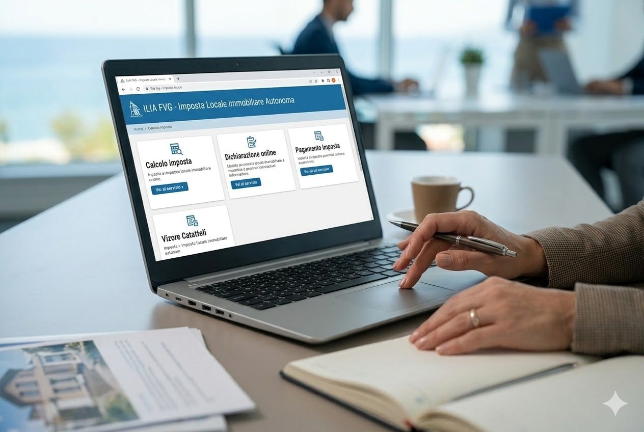 Professionssta che opera sul portale Ilia fvg