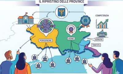 Ripristino delle province in FVG