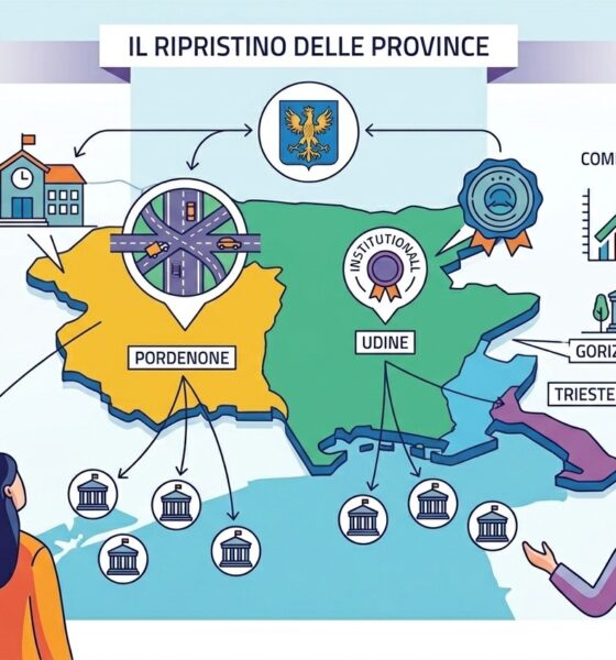 Ripristino delle province in FVG