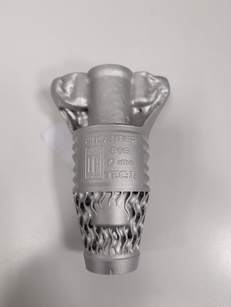 Il dettaglio componente realizzato