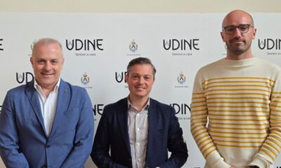 Da sx Michele Feresin di Confartigianato, il vicesindaco Alessandro Venanzi, e il Presidente del CAPU, Massimo Moretti