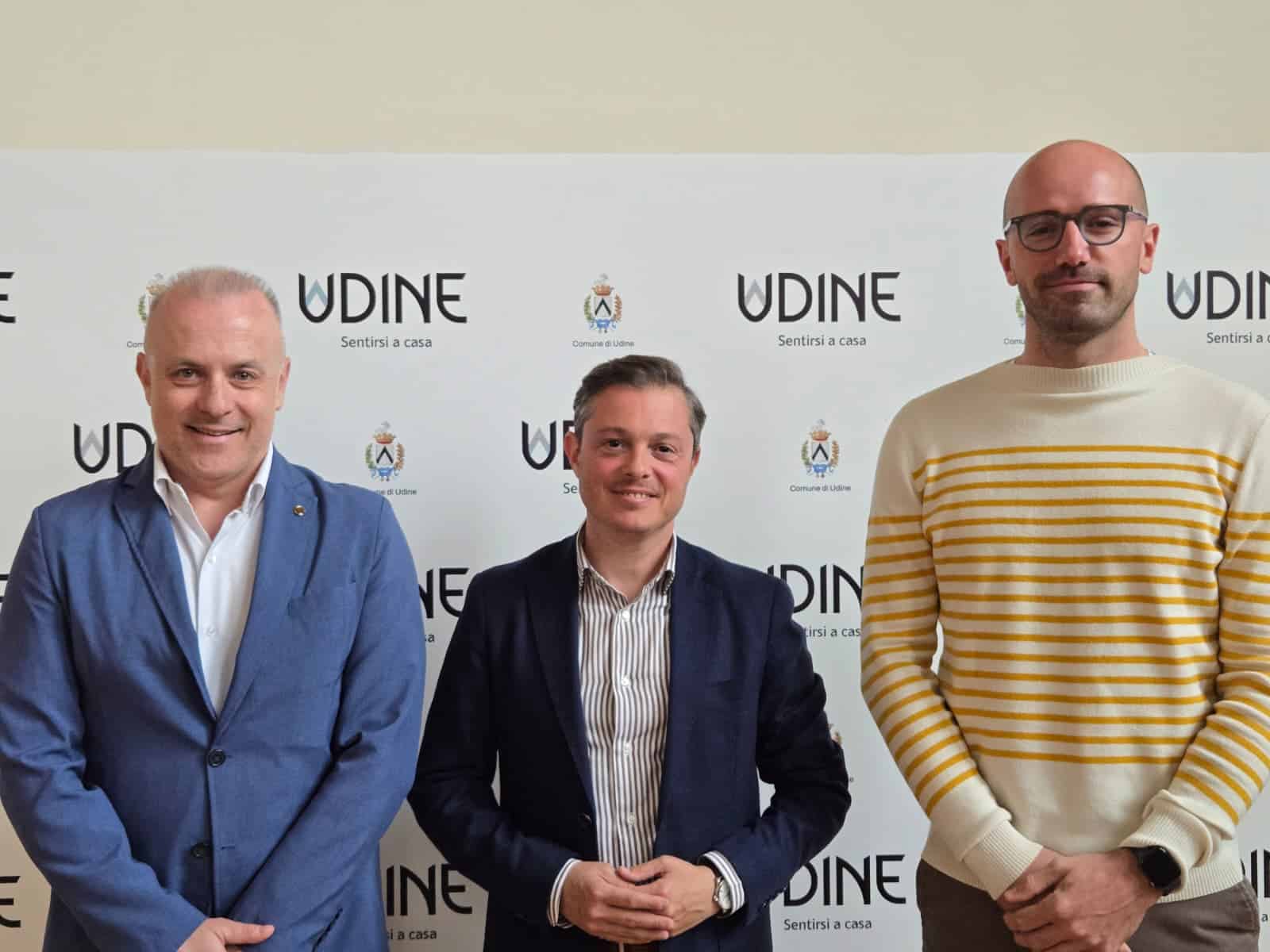 Da sx Michele Feresin di Confartigianato, il vicesindaco Alessandro Venanzi, e il Presidente del CAPU, Massimo Moretti