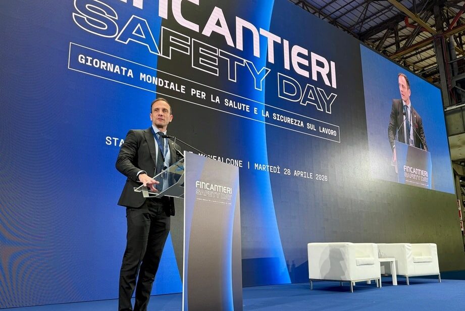 Il governatore Fedriga interviene al "Safety day" organizzato dal gruppo Fincantieri a Monfalcone