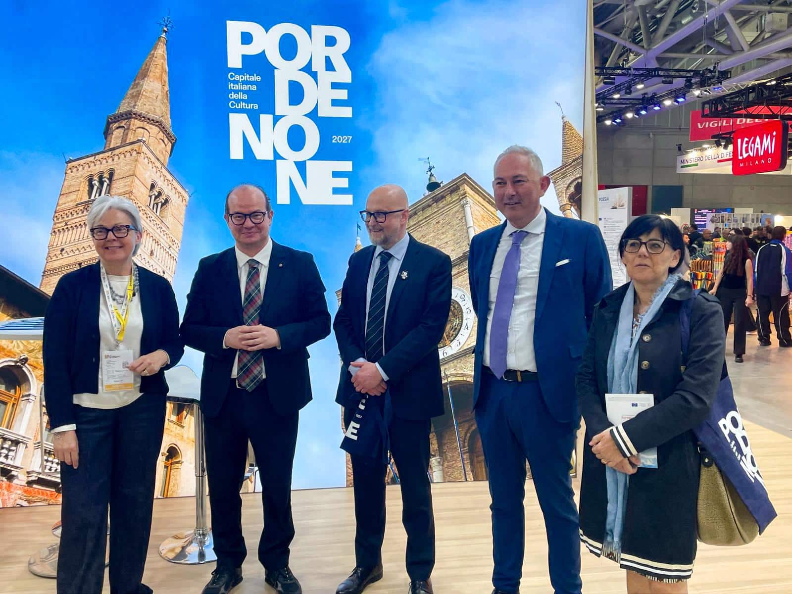 La delegazione di Pordenone al Salone del Libro di Torino