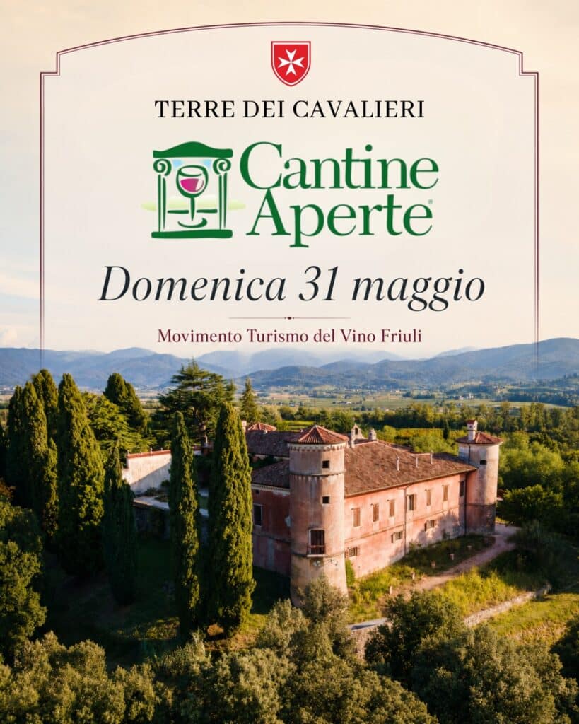 Rocca Bernarda a Ipplis di Premariacco: sarà protagonista di Cantine Aperte 2026