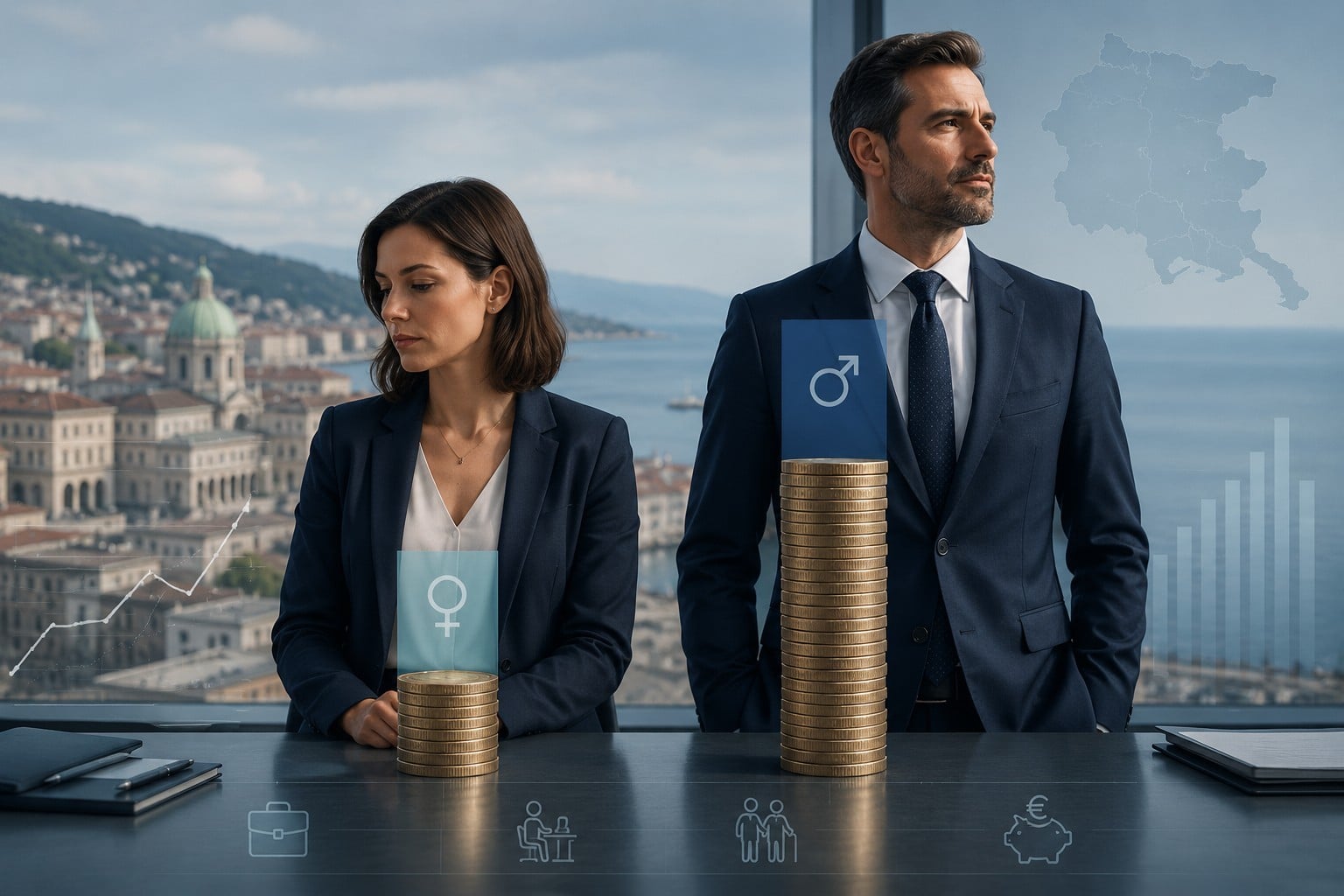 Gender gap in FVG