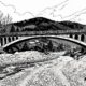 Il ponte sul Chiarsò a Paularo