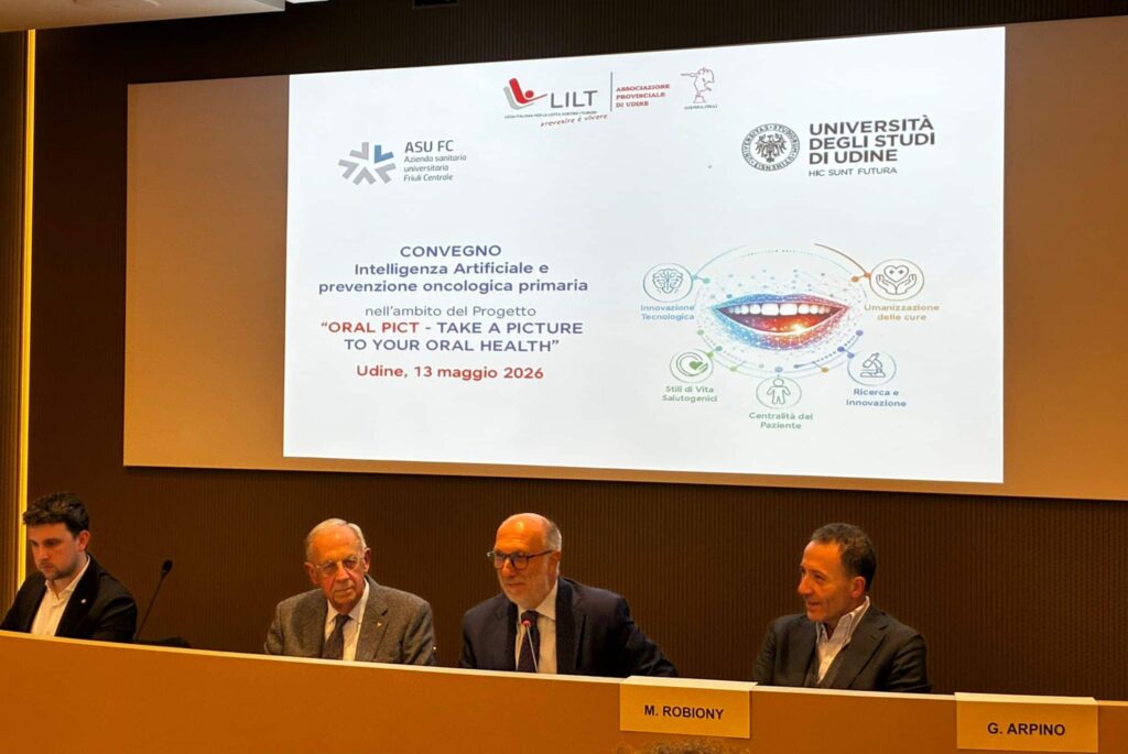 L'assessore Riccardi durante il suo intervento