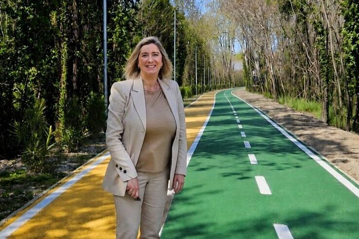 L'assessore regionale alle Infrastrutture e territorio Cristina Amirante
