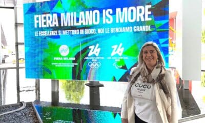 L'assessore regionale alle Infrastrutture e territorio Cristina Amirante alla Fiera di Milano per la manifestazione "Transpotec Logitec"