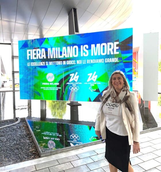 L'assessore regionale alle Infrastrutture e territorio Cristina Amirante alla Fiera di Milano per la manifestazione "Transpotec Logitec"