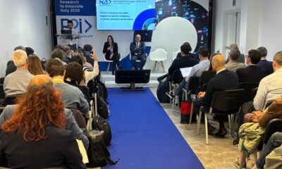 L'intervento di Callari alla seconda giornata di incontri nell'ambito di R2I - Research to Innovate Italy all'ex Gam di Bologna