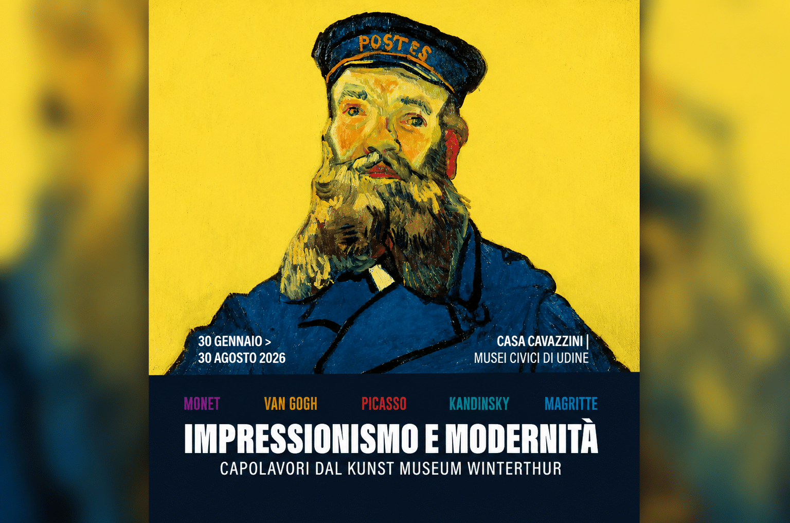 Locandina "Impressionismo e modernità" - Capolavori dal Kunst Museum Winterthur