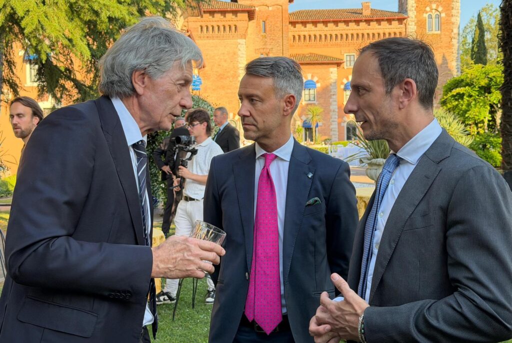 Un momento dei festeggiamenti