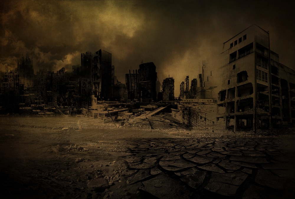Città distrutta dalla guerra