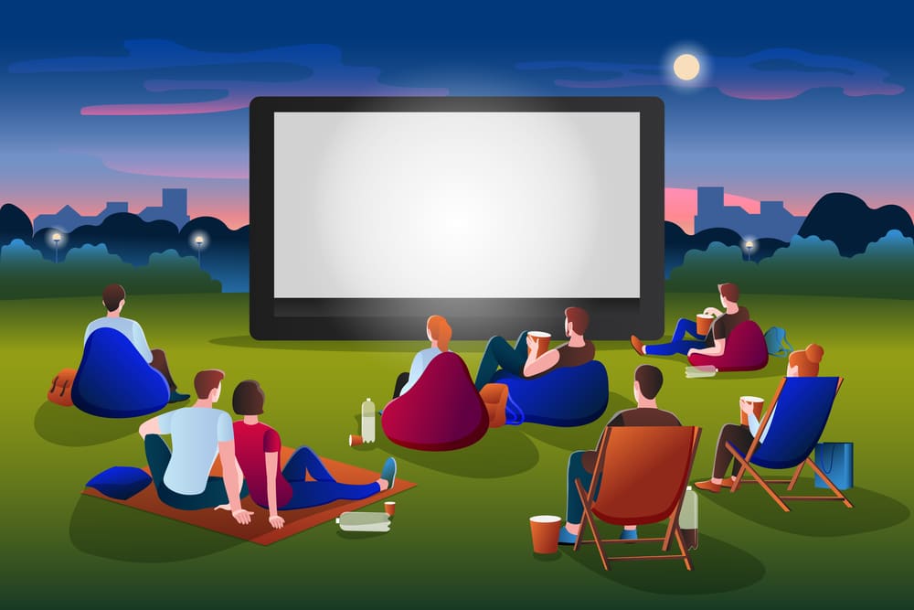 Cinema all'aperto