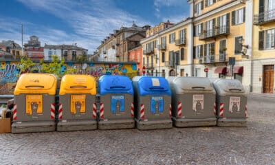 Cassonetti per la raccolta differenziata